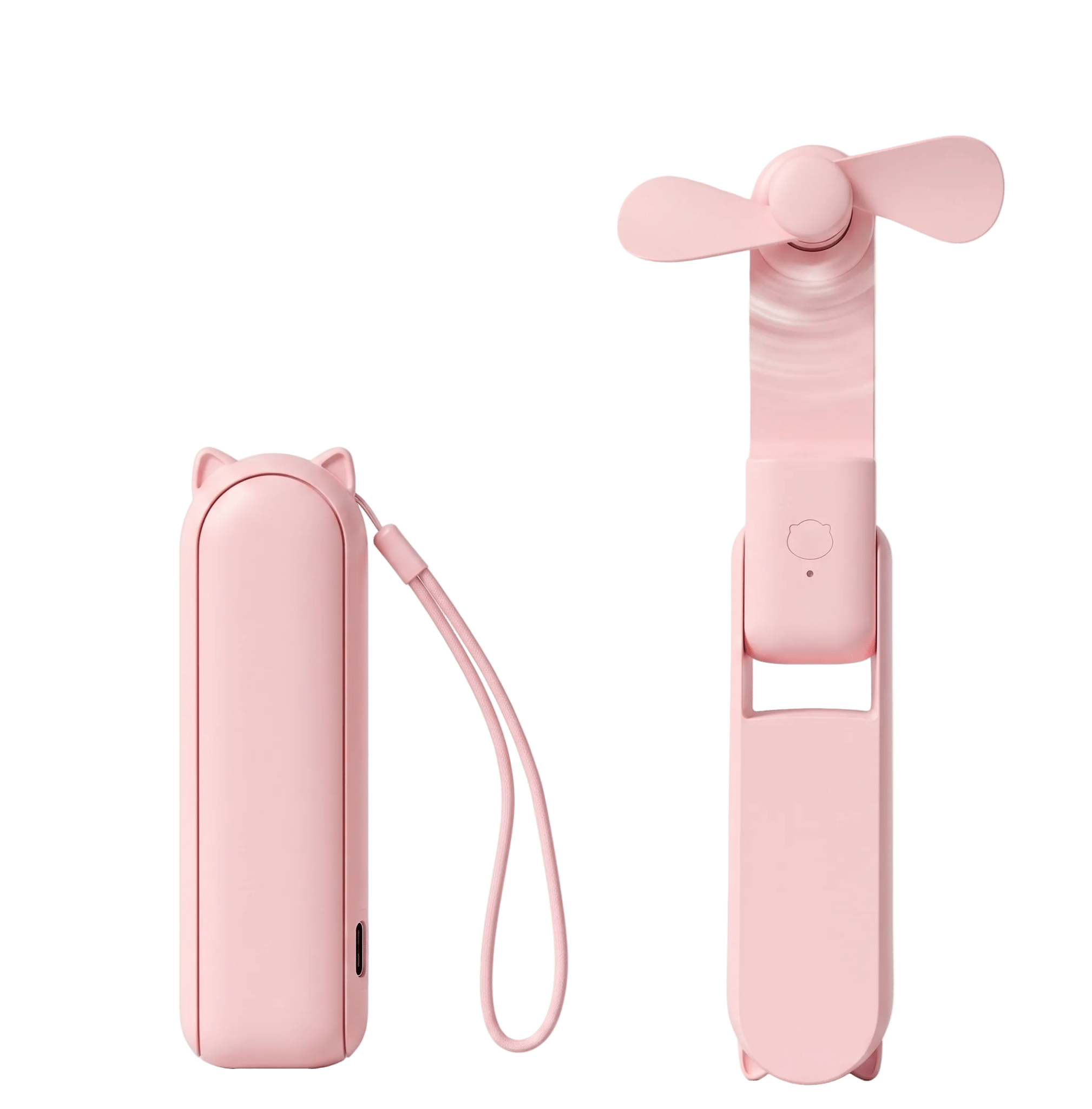 Mini Ventilateur de Poche Pliable - Charge Type-C - Mon Ventilateur portable batterie externe