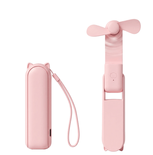Mini Ventilateur de Poche Pliable - Charge Type-C - Mon Ventilateur portable batterie externe