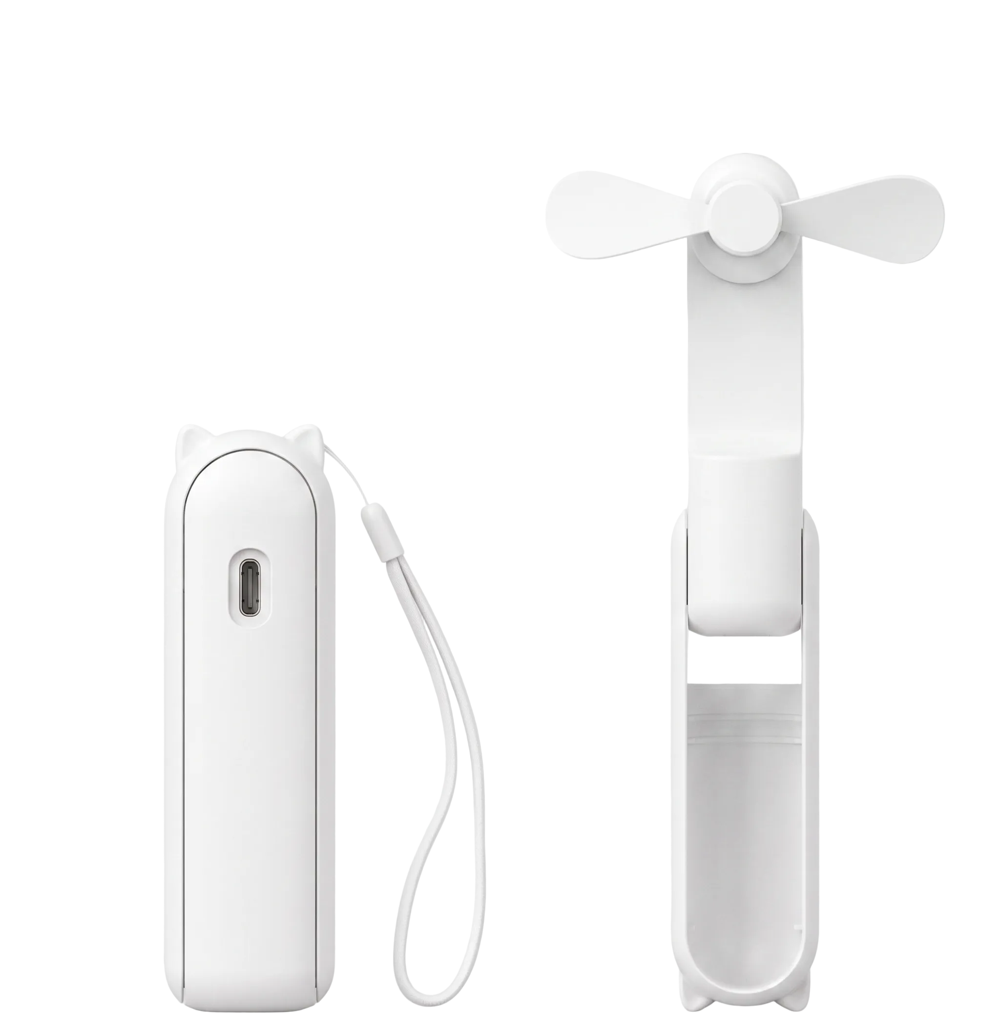 Mini Ventilateur de Poche Pliable - Charge Type-C