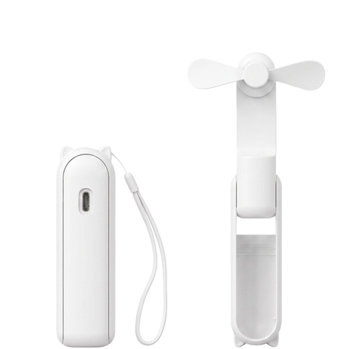 Mini Ventilateur de Poche Pliable - Charge Type-C